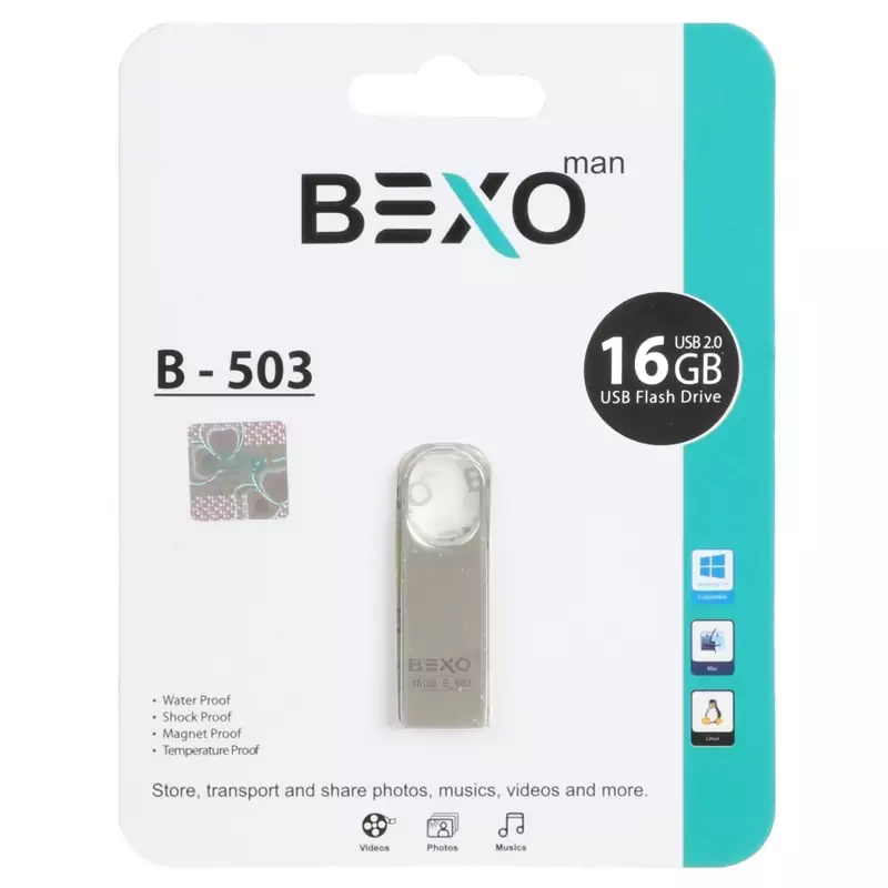 فلش 16 گیگا بکسو مدل B-503