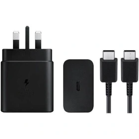 شارژر دیواری سامسونگ مدل EP-T4510 توان 45 وات همراه با کابل دو سر تایپ سی 1.8 متری