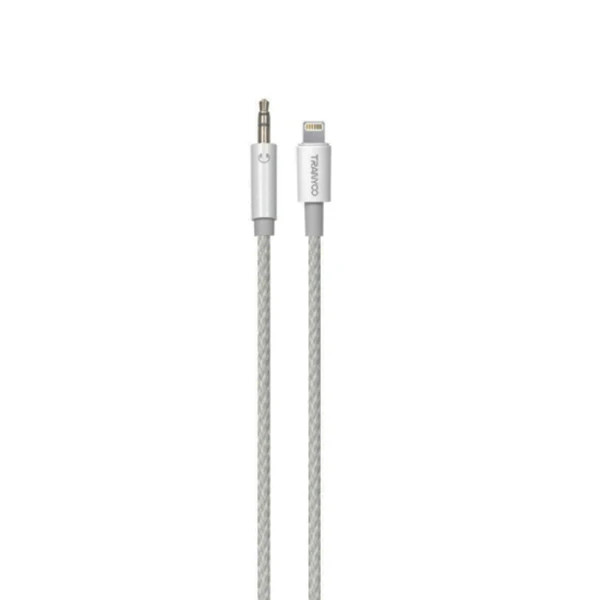 کابل تبدیل لایتنینگ به AUX ترانیو مدل T-E19 طول 1متر